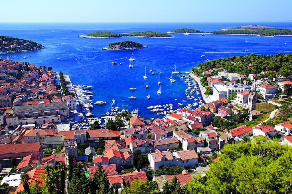 Delfin Hvar Hotel Hvar Town Exterior foto